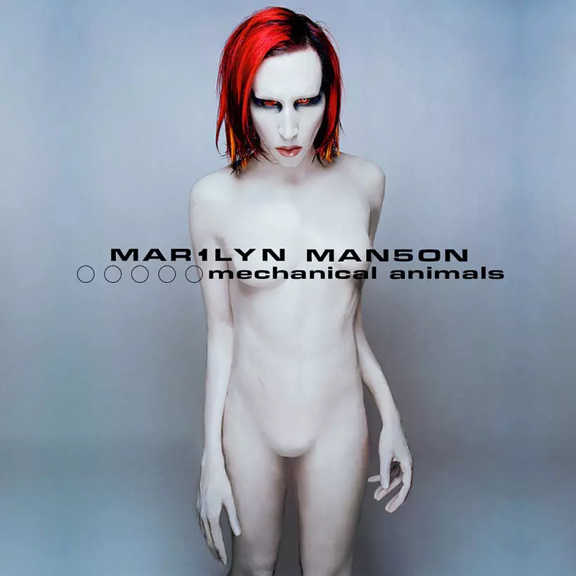 Album Cover of 'Mechanical Animals' by Marilyn Manson